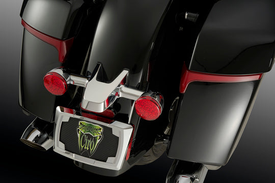 Bryant M1 Saddlebag Lights for Indian Motorcycle By RydeCulture™ - Light Smoke Lens