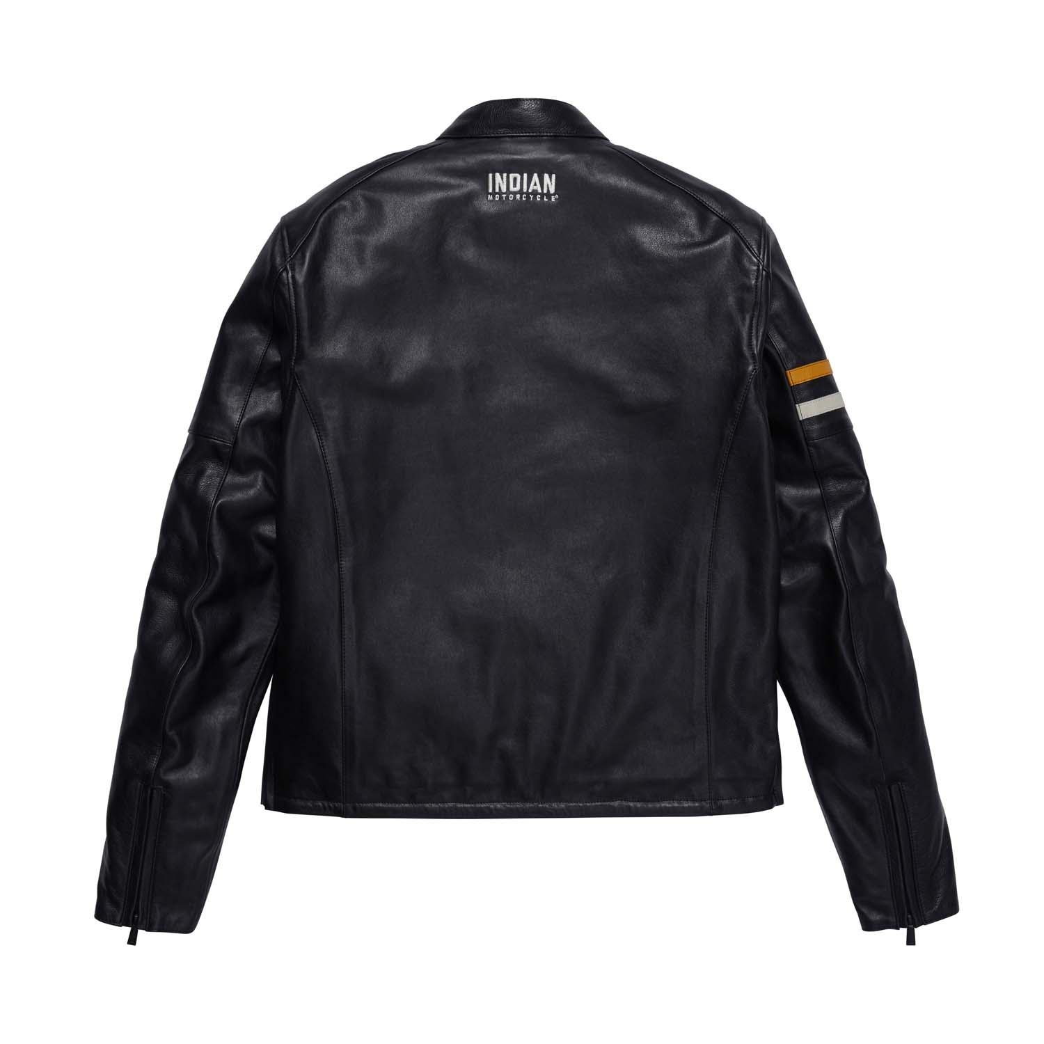 Men's Cafe Leather Jacket, Black