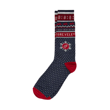 IMR Exclusive Holiday Socks, Navy