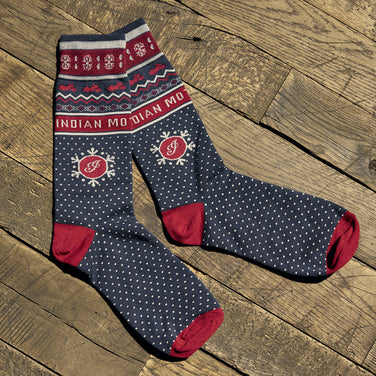 IMR Exclusive Holiday Socks, Navy