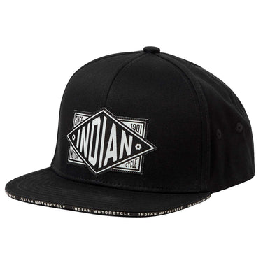 Diamond Patch Cap, Black