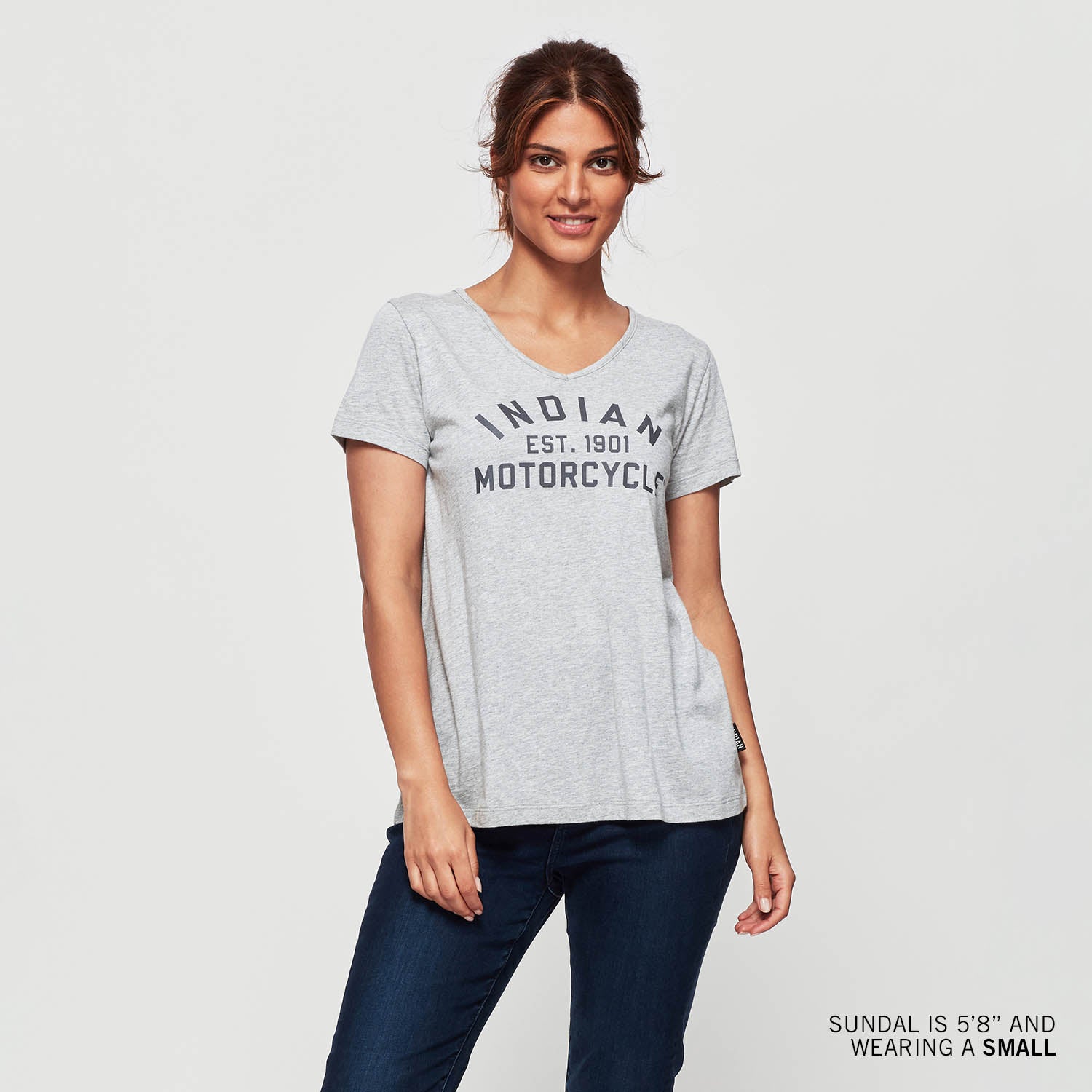 Women's Open Back T-Shirt, Gray
