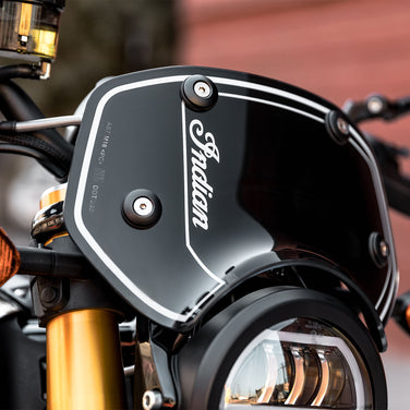 Polycarbonate Low Windshield without Headlight Cowl, Clear