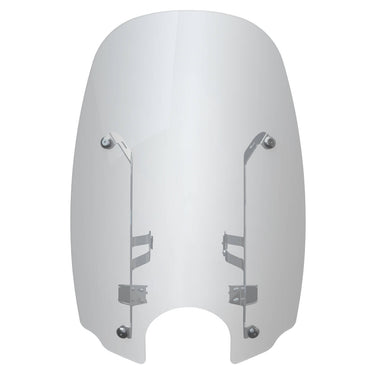 Polycarbonate 24 in. Quick Release Windshield, Chrome