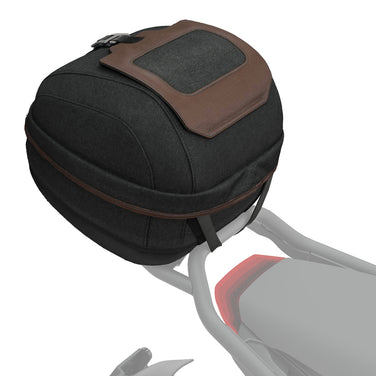 Rear Rack Bag, Black/Brown