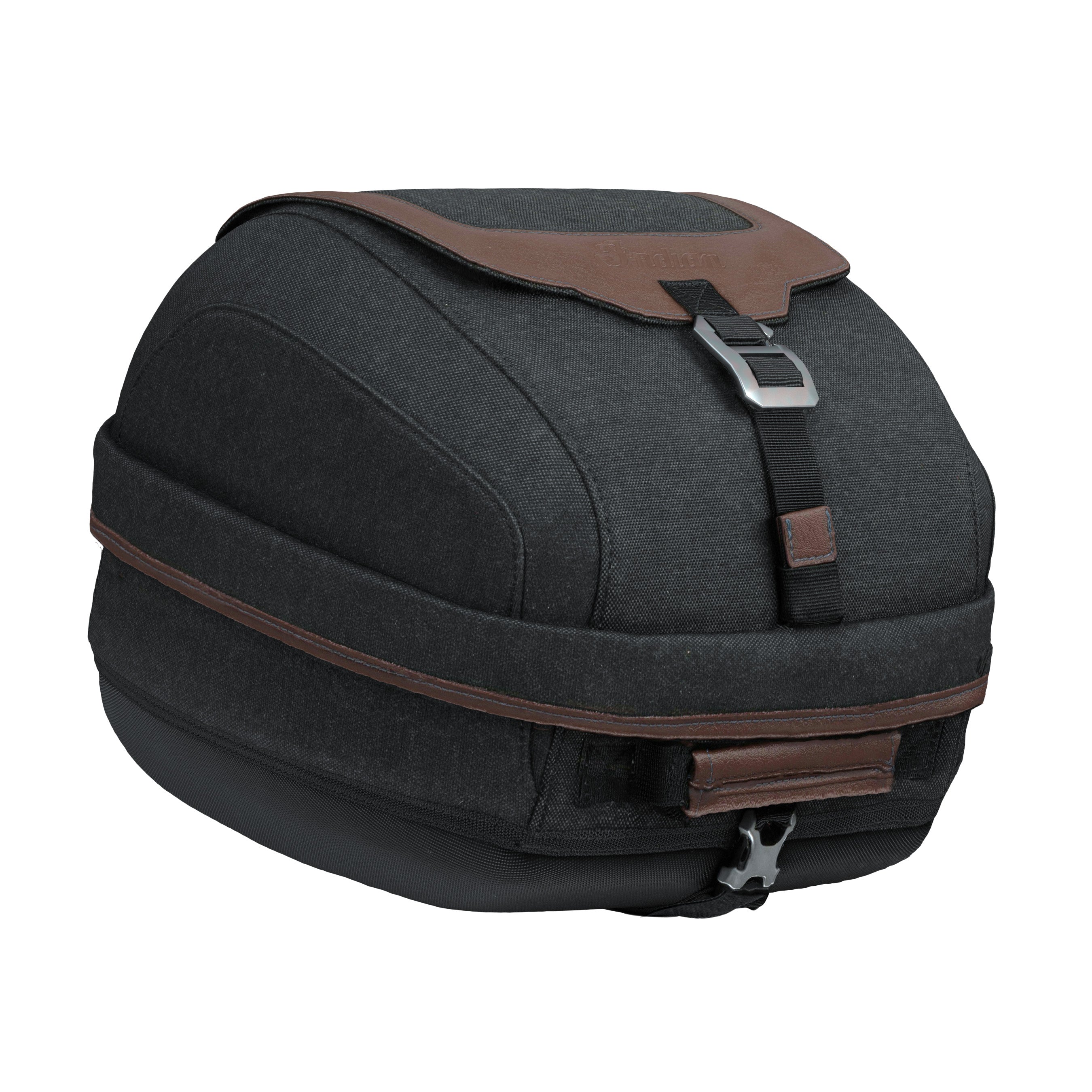 Rear Rack Bag, Black/Brown