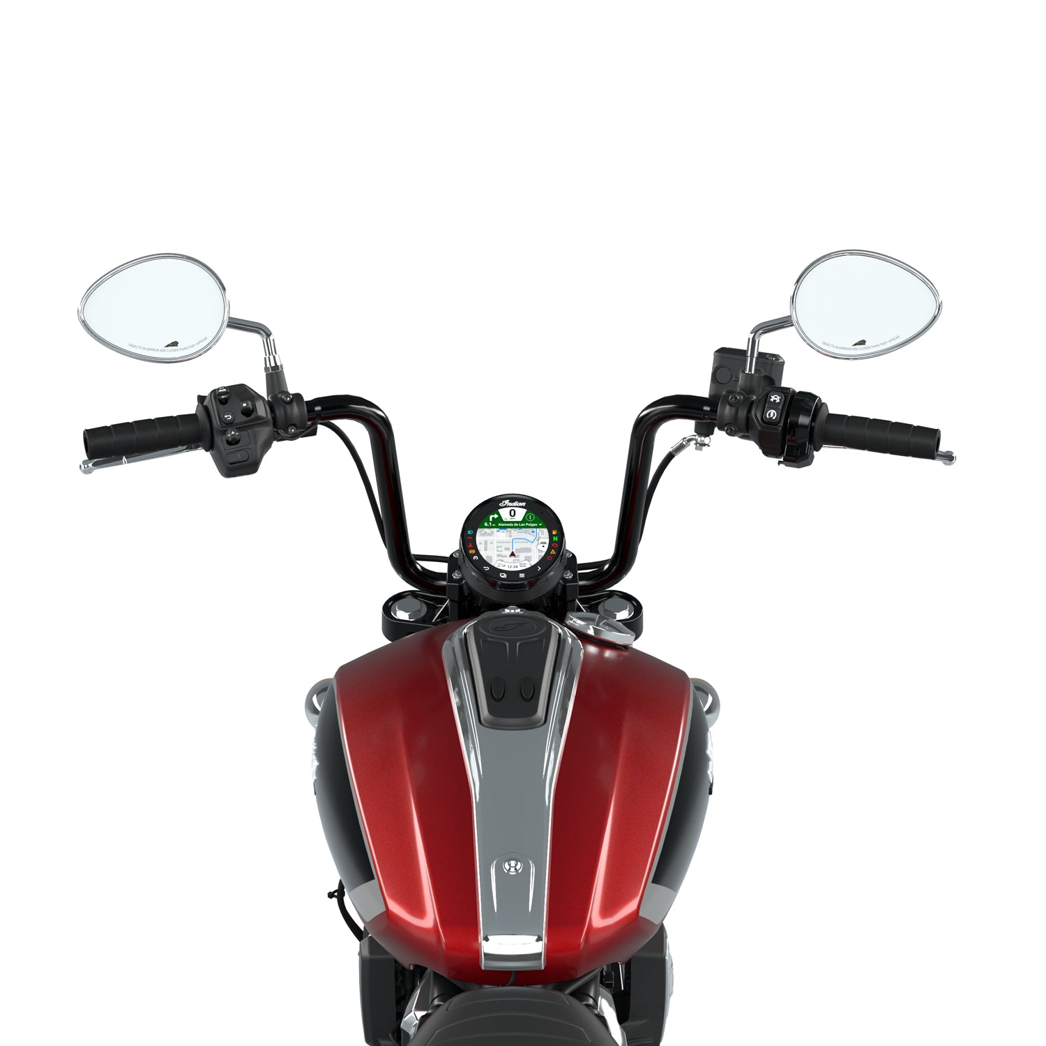 10 in. Ape Hanger Handlebars, Black - 2890553-266