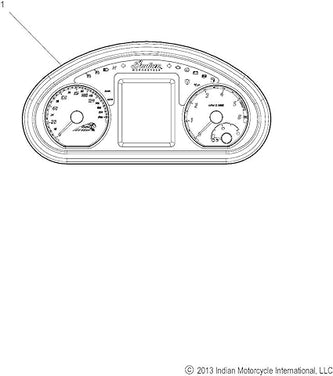 Polaris Flex Assembly, Indian, Genuine OEM Part 3280669