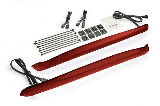 Machete™ LED Bag Lights for Indian Motorcycles - Red Lens