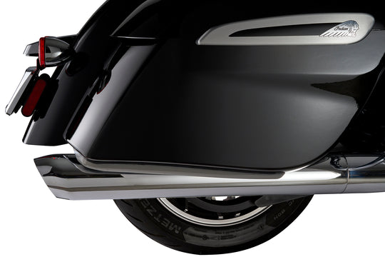 Machete™ LED Bag Lights for Indian Motorcycles - Light Smoke Lens