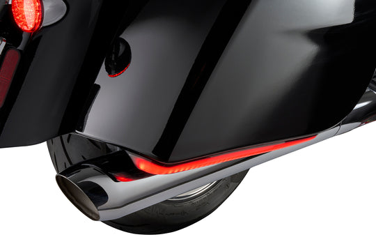 Machete™ LED Bag Lights for Indian Motorcycles - Red Lens