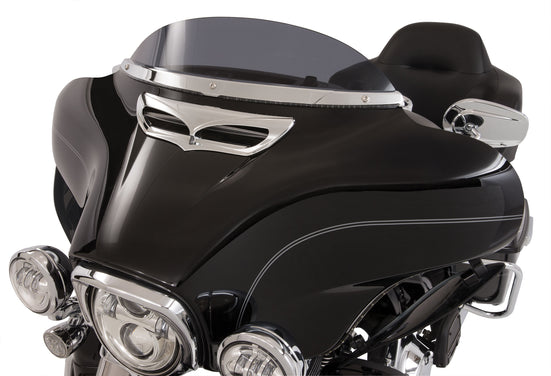 Horizon LED Lighted Windshield '14-up, Chrome