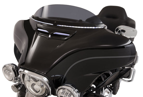 Horizon LED Lighted Windshield '14-up, Black