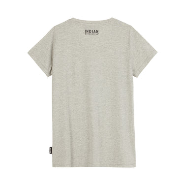 Women's V-Neck 1901 T-Shirt, Gray