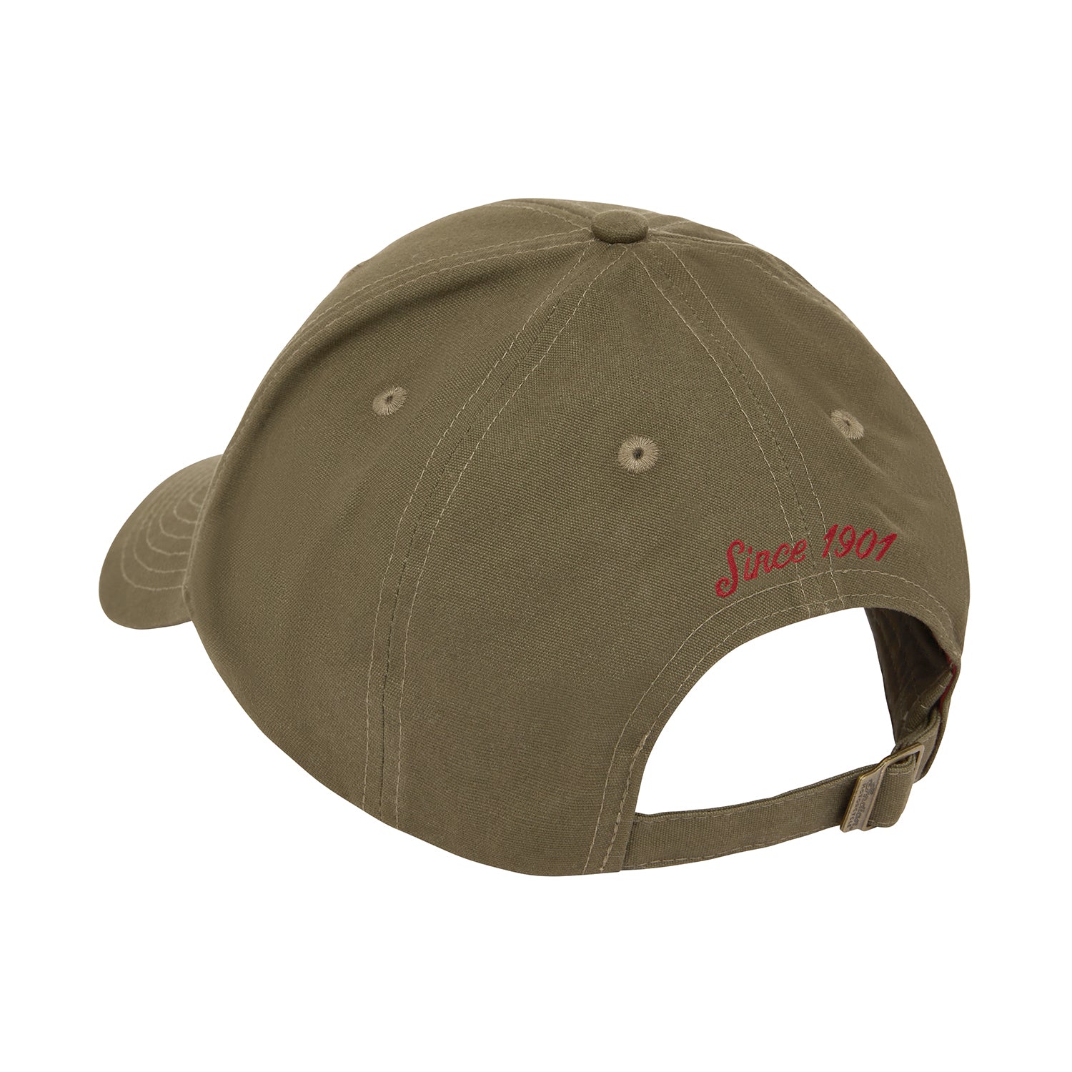 Indian 2 Color Script Cap, Khaki