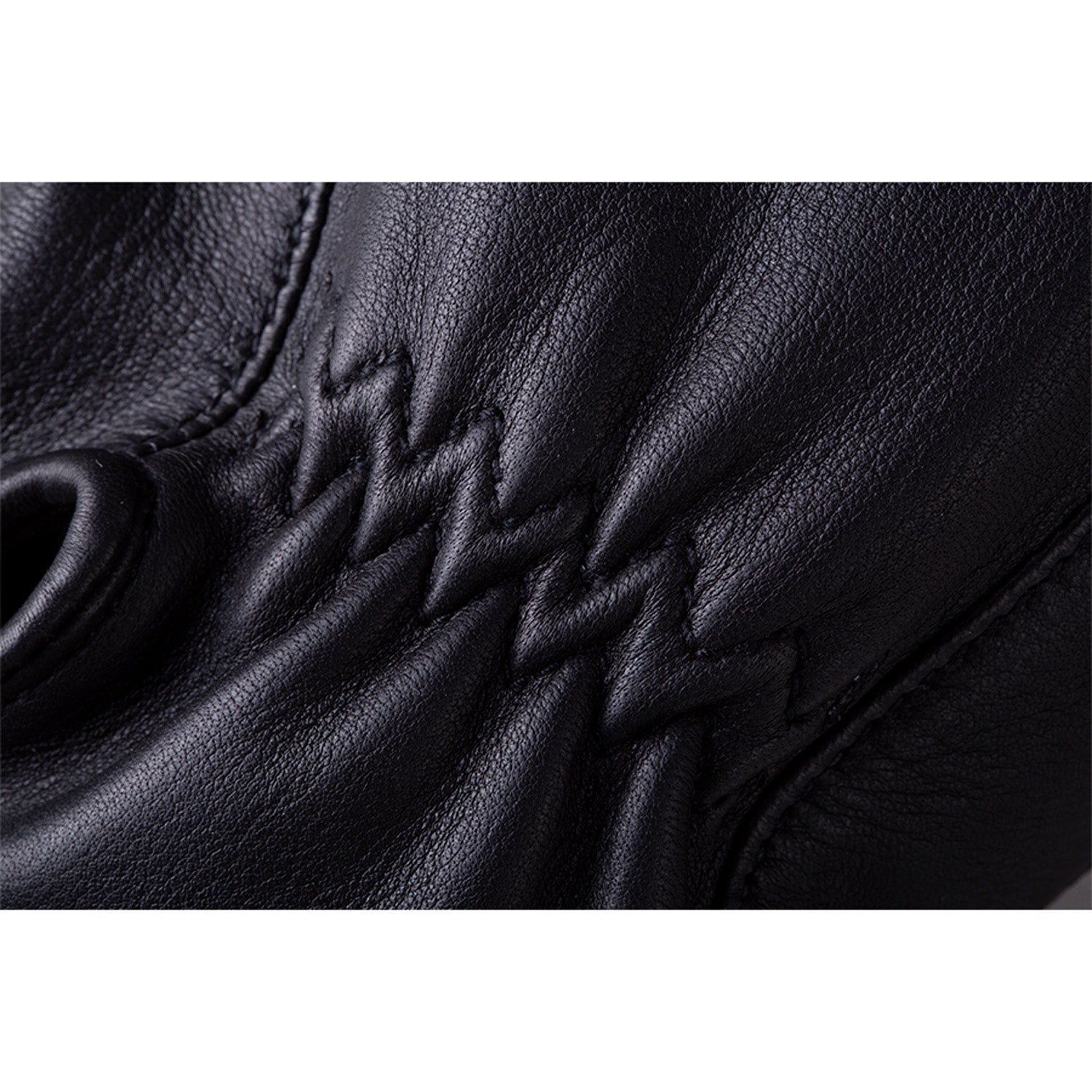 Men's Deerskin Strap Glove, Black