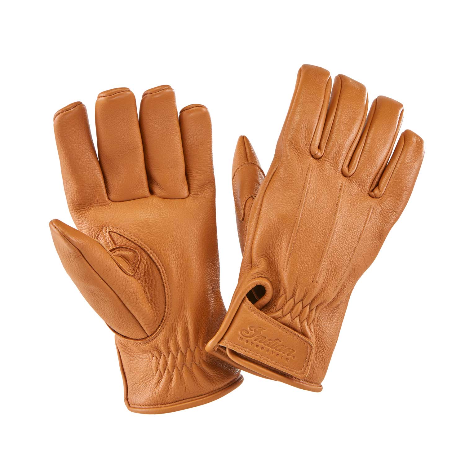 Men's Deerskin Strap Glove, Tan