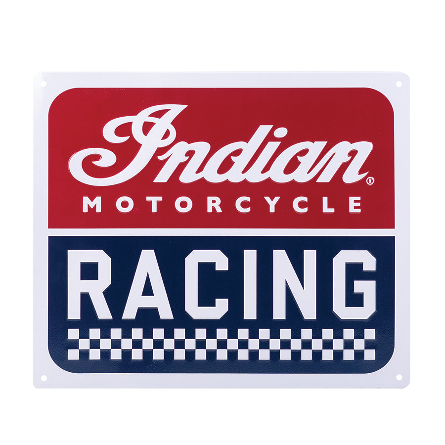 Racing Metal Sign - One Size - 2860760