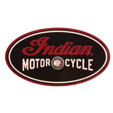 Script Logo Metal Sign