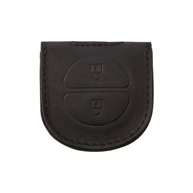 Quality Leather Fob Key Carrier, Black