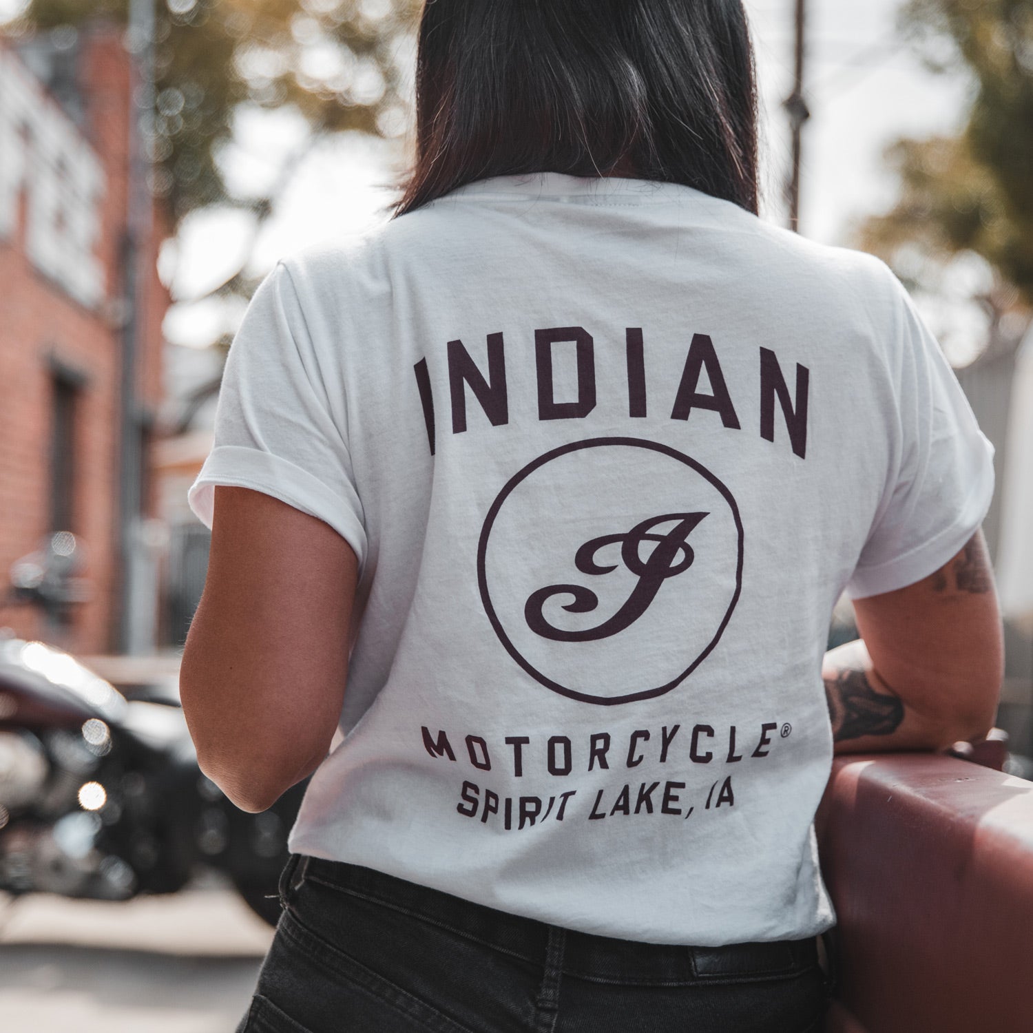 Women's Spirit Lake T-Shirt, White