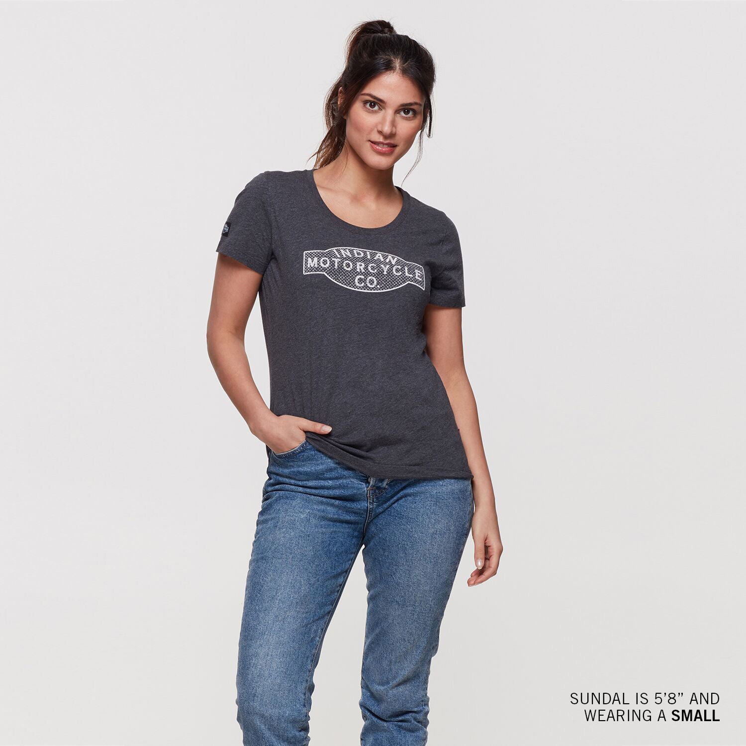 Women's Factory Sign T-Shirt, Gray