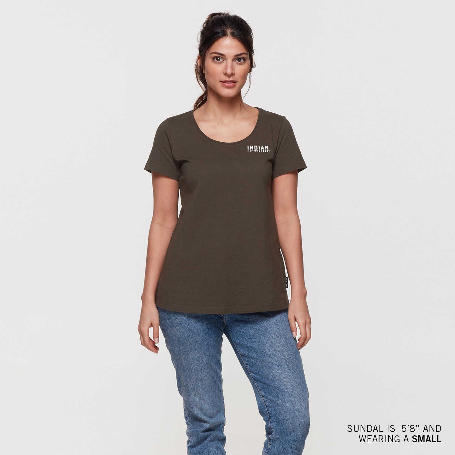 Women's Rhombus T-Shirt, Dark Khaki
