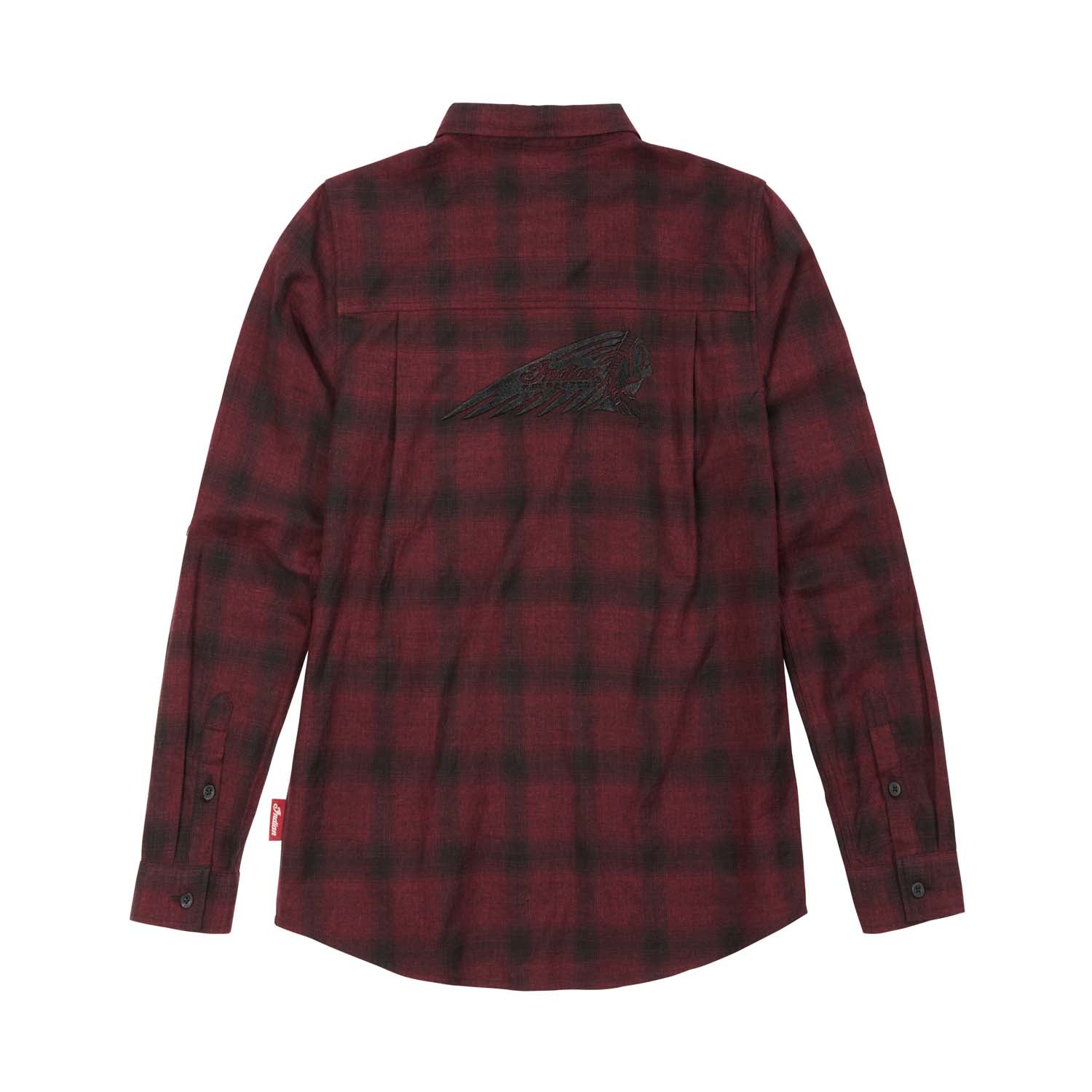 Women's Denver Plaid Shirt, Port