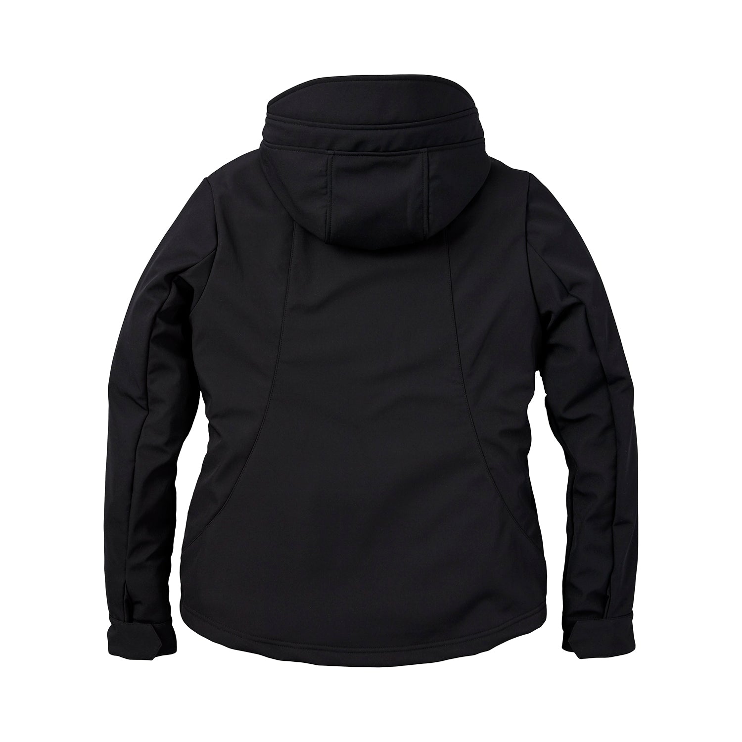 Women's Casual Softshell Jacket, Black - L