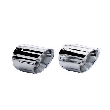 Six Shooter Exhaust Tips in Chrome, Pair