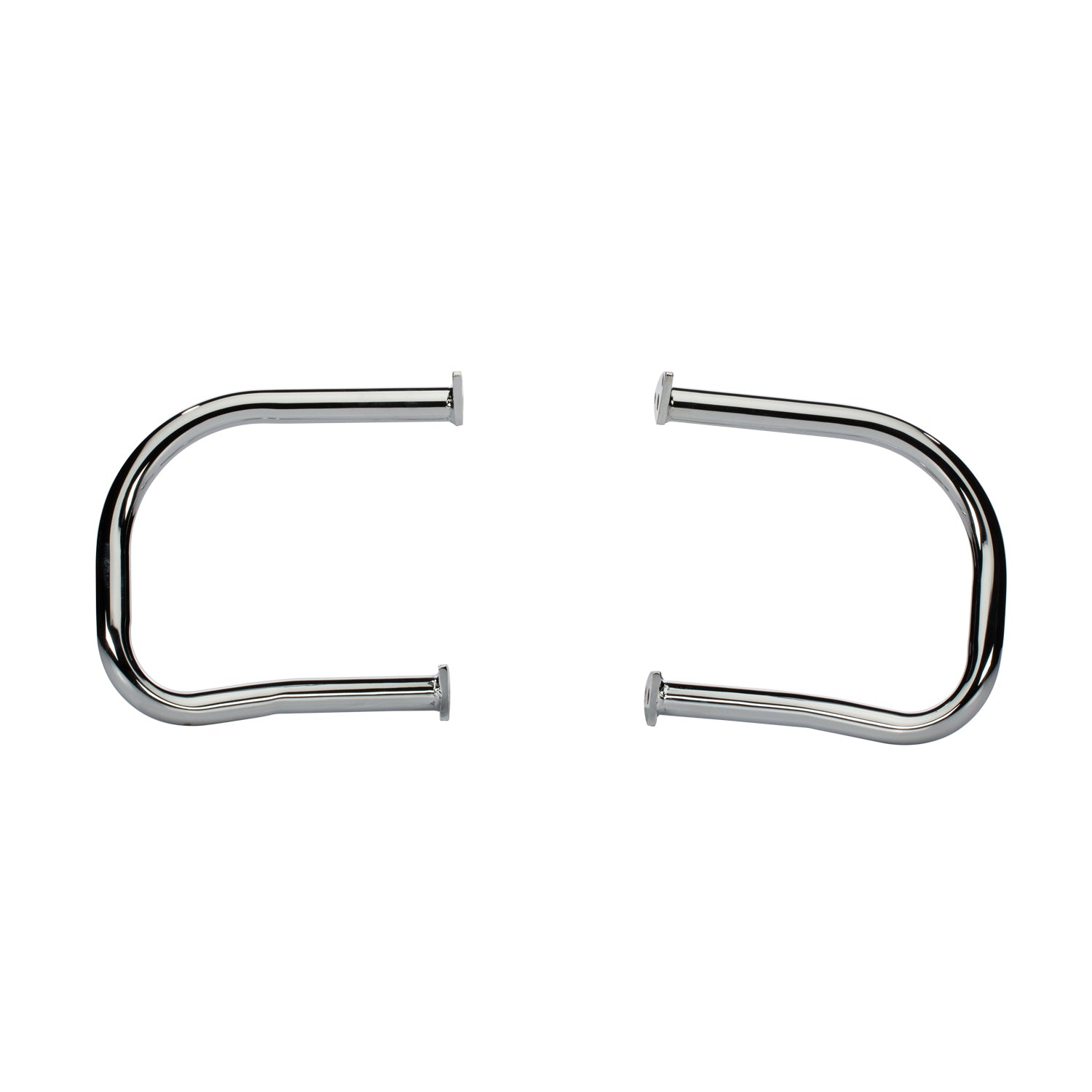 Steel Rear Highway Bars in Chrome, Pair