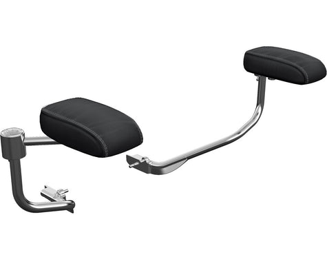 Passenger Armrest Pads, Pair - Black