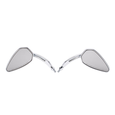 Pinnacle Mirrors in Chrome, Pair