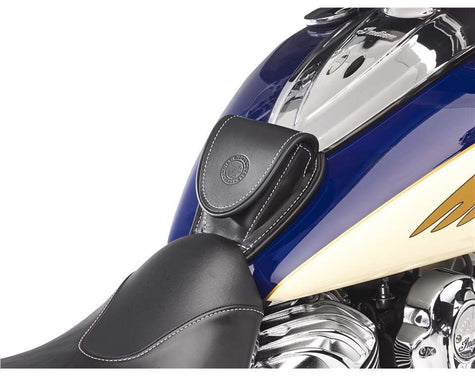 Genuine Leather Tank Pouch, Black