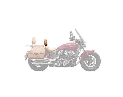 Rider Backrest Mount, Chrome