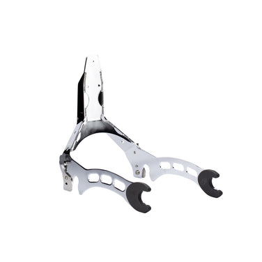 Steel 12 in. Quick Release Passenger Sissy Bar, Chrome