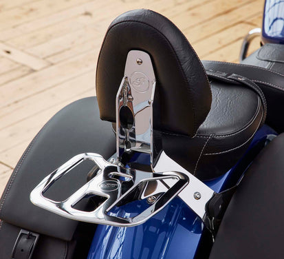 Sissy Bar Luggage Rack, Chrome