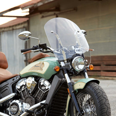 Polycarbonate 21 in. Quick Release Windshield, Clear