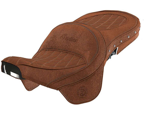 Genuine Leather Touring Heated Seat, Desert Tan - 2880285-06