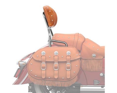 Steel 12 in. Quick Release Passenger Sissy Bar, Chrome