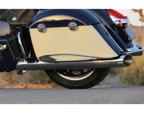 Pinnacle Saddlebag Protector Rail in Chrome, Pair - 2880917-156