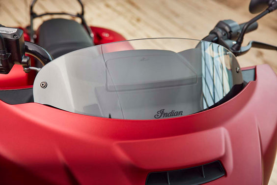 Polycarbonate Super Low Windscreen, Light Tinted