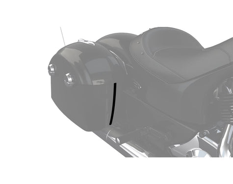 Saddlebag Trim in Black, Pair - 2881769