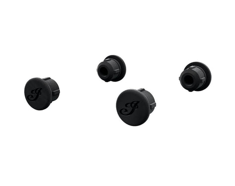 Passenger Backrest Plugs, Black