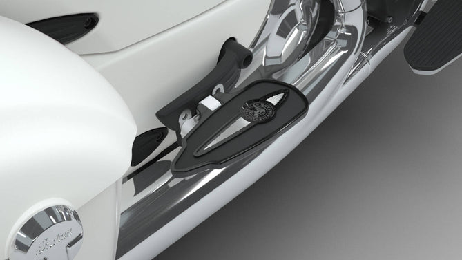 Select Passenger Floorboards in Black, Pair