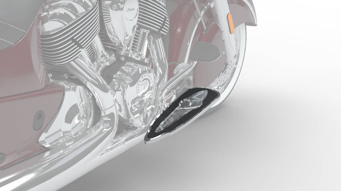 Select Rider Floorboards in Chrome, Pair