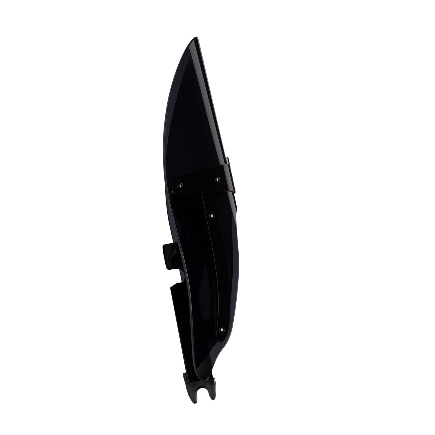 Polycarbonate 11.3 in. Quick Release Wind Deflector, Tinted