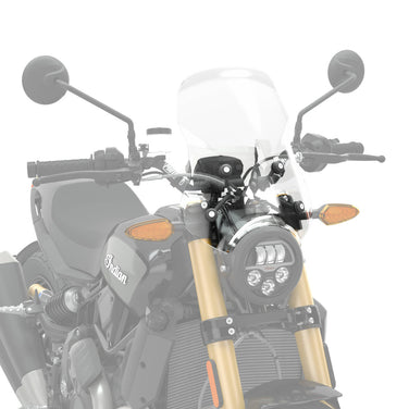 Polycarbonate Mid Windshield without Headlight Cowl, Clear