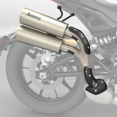 High Mount Slip-On Exhaust by Akrapovič