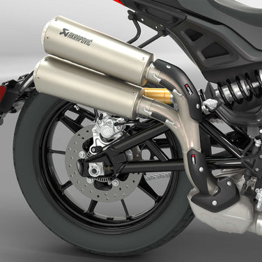High Mount Slip-On Exhaust by Akrapovič